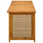 Garden Storage Box 185 L Solid Acacia Wood 150 x 50 x 56 cm