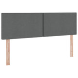 Storage Bed with Mattress Dark Grey 137 x 190 cm Fabric - Extra Image
