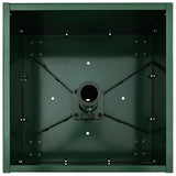 Parasol Base Manual Green 45 x 45 x 45 cm Steel - Low Angle
