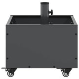 Parasol Base Manual Anthracite 45 x 45 x 45 cm Steel