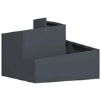 Garden Planter Anthracite 60 x 60 x 50 cm Cold-rolled Steel
