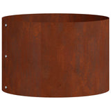 Planter Ring 5 pcs Brown 30 x 30 x 20 cm Weathering Steel - 45-Degree Angle