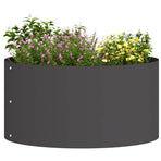 Planter Ring Black 40 x 40 x 20 cm Cold-rolled Steel