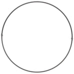 Planter Ring Black 40 x 40 x 20 cm Cold-rolled Steel