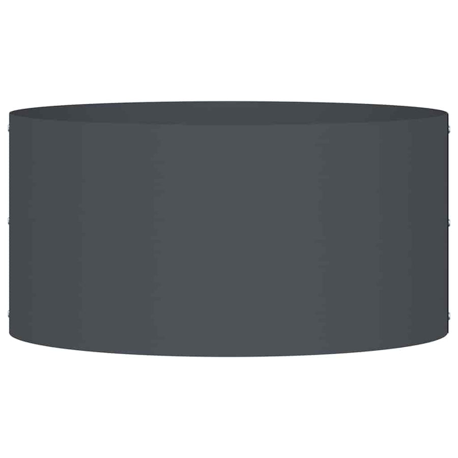 Planter Ring Anthracite 40 x 40 x 20 cm Cold-rolled Steel