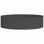 Planter Ring Black 80 x 80 x 20 cm Cold-rolled Steel