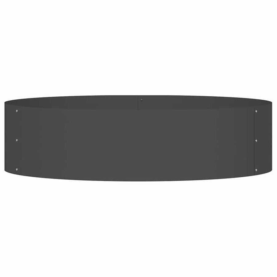 Planter Ring 5 pcs Black 80 x 80 x 20 cm Cold-rolled Steel