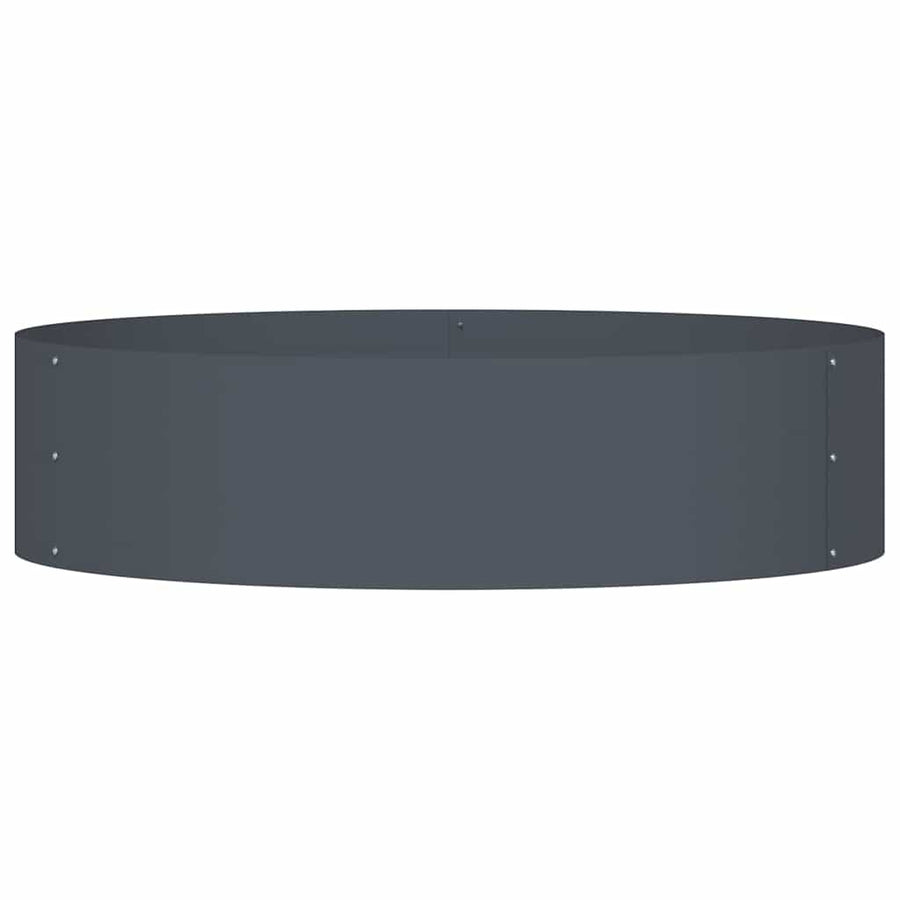 Planter Ring Anthracite 80 x 80 x 20 cm Cold-rolled Steel