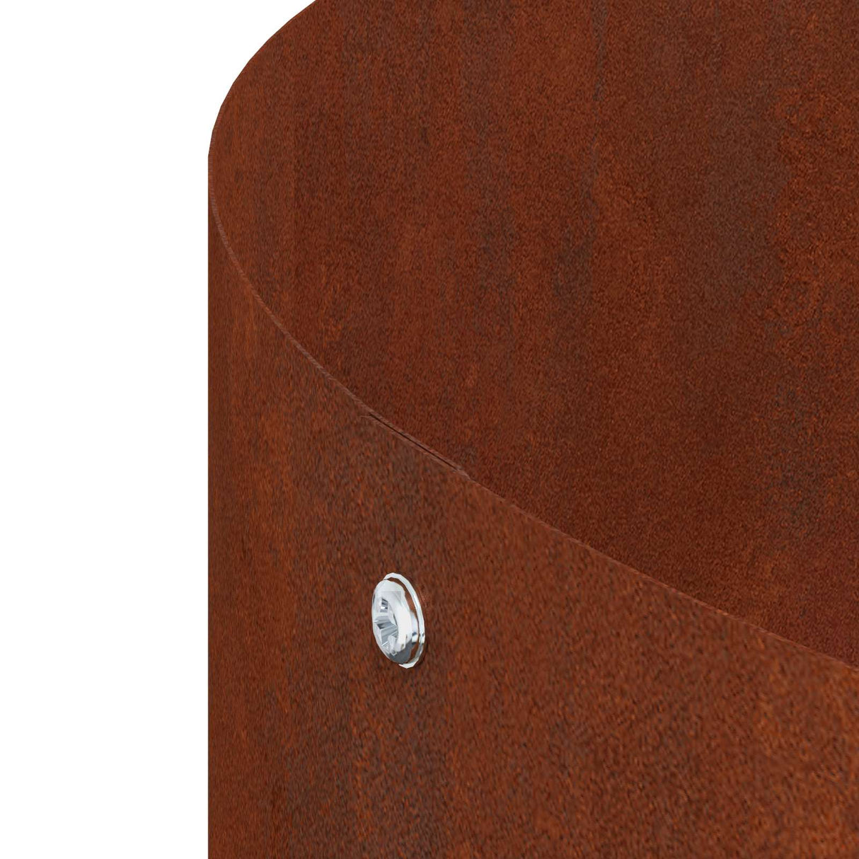 Planter Ring 5 pcs Brown 80 x 80 x 20 cm Weathering Steel