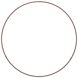 Planter Ring 5 pcs Brown 80 x 80 x 20 cm Weathering Steel