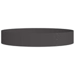 Planter Ring Black 120 x 120 x 20 cm Cold-rolled Steel