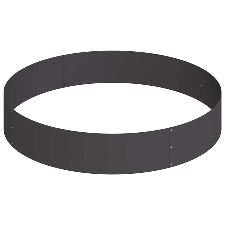 Garden Planter Black 120 x 120 x 20 cm Cold-rolled Steel