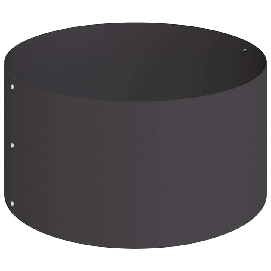 Garden Planter Black 120 x 120 x 20 cm Cold-rolled Steel