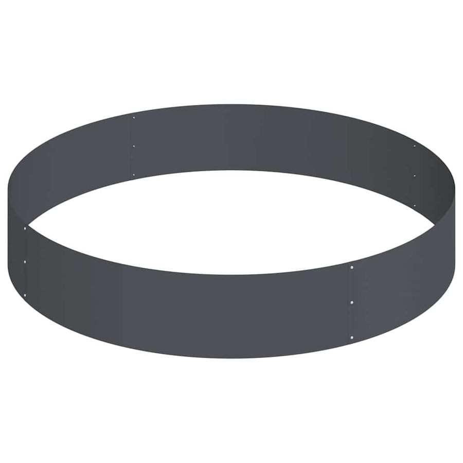 Garden Planter Anthracite 120 x 120 x 20 cm Cold-rolled Steel