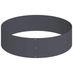 Garden Planter Anthracite 120 x 120 x 20 cm Cold-rolled Steel