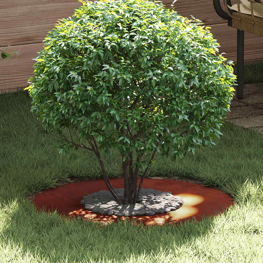 suitable for Flat Tree Ring Rusty Ø30/60 cm