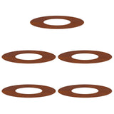suitable for Flat Tree Rings 5 pcs Brown Ø30 / 60 cm