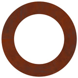 suitable for Flat Tree Ring Brown Ø60 / 90 cm Weathering Steel - Rear View