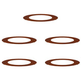 suitable for Flat Tree Rings 5 pcs Brown Ø60 / 90 cm