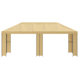 Garden Gazebo 6 x 3 m Cream Polyester and Steel 190