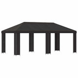 Garden Gazebo 6 x 3 m Anthracite Polyester and Steel 190