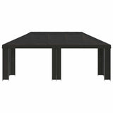 Garden Gazebo 6 x 3 m Anthracite Polyester and Steel 190