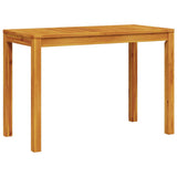 Garden Dining Set 3 pcs Brown Solid acacia wood - 45-Degree Angle