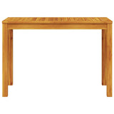 Garden Dining Set 3 pcs Brown Solid acacia wood - Low Angle