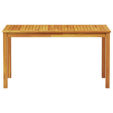 Garden Dining Set 5 pcs Brown Solid acacia wood - Extra Image