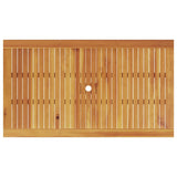 Garden Dining Set 5 pcs Brown Solid acacia wood - Extra Image