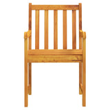 Garden Dining Set 3 pcs Brown Solid Acacia wood - Extra Image