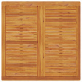 Garden Dining Set 5 pcs Brown Solid Acacia wood - Extra Image