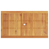 Garden Dining Set 7 pcs Brown Solid acacia wood - Extra Image