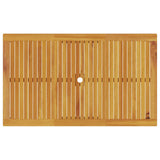 Garden Dining Set 7 pcs Brown Solid acacia wood - Extra Image