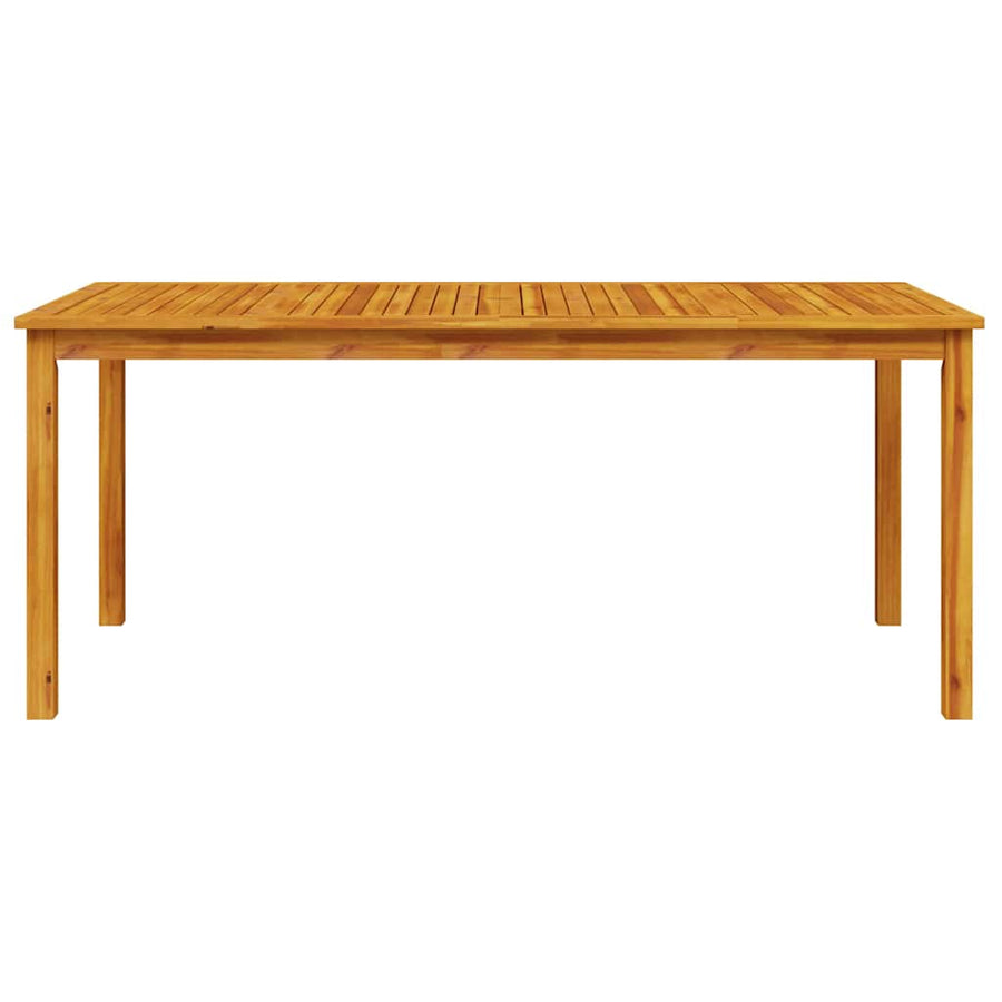 Garden Dining Set 7 pcs Brown Solid acacia wood