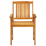 Garden Dining Set 3 pcs Brown Solid Acacia Wood