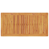 Garden Dining Set 3 pcs Brown Solid Acacia Wood