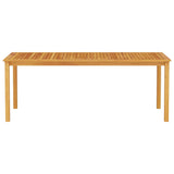 Garden Dining Set 7 pcs Brown Solid acacia wood - Extra Image