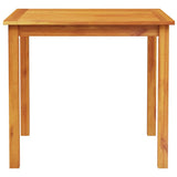 Garden Dining Set 3 pcs Brown Solid Acacia Wood