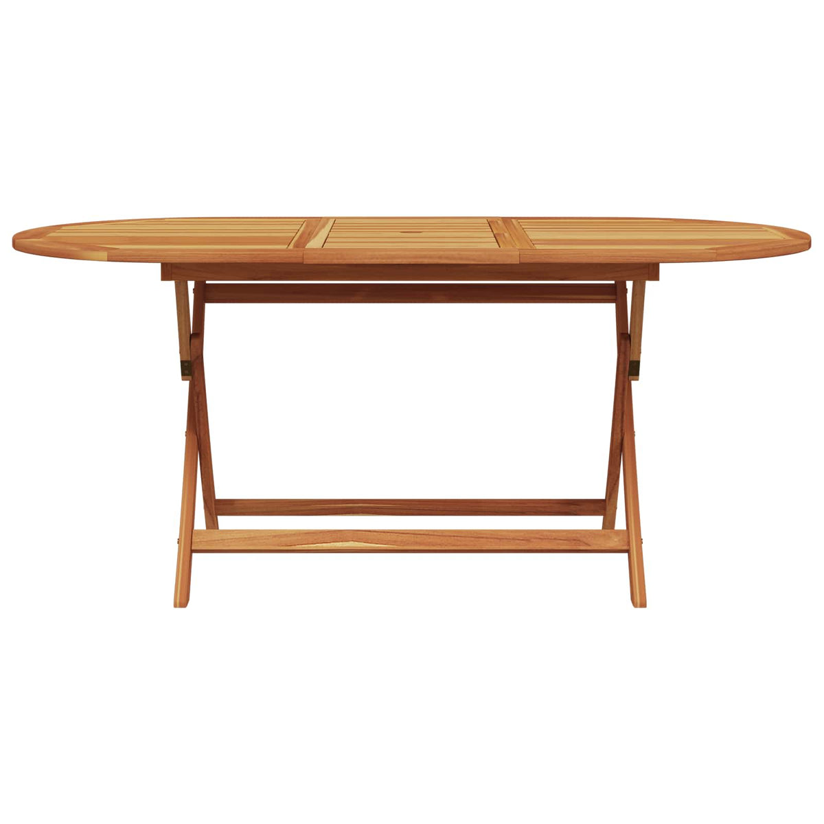 Garden Dining Set 5 pcs Beige Solid Acacia Wood