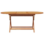 Garden Dining Set 7 pcs Beige Solid Acacia Wood