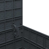 Storage Box Anthracite 55 x 53 x 57 cm Polypropylene - Close-Up Angle