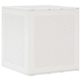 Storage Box with Storage White 55 x 53 x 57 cm Polypropylene