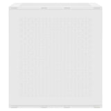 Storage Box with Storage White 55 x 53 x 57 cm Polypropylene