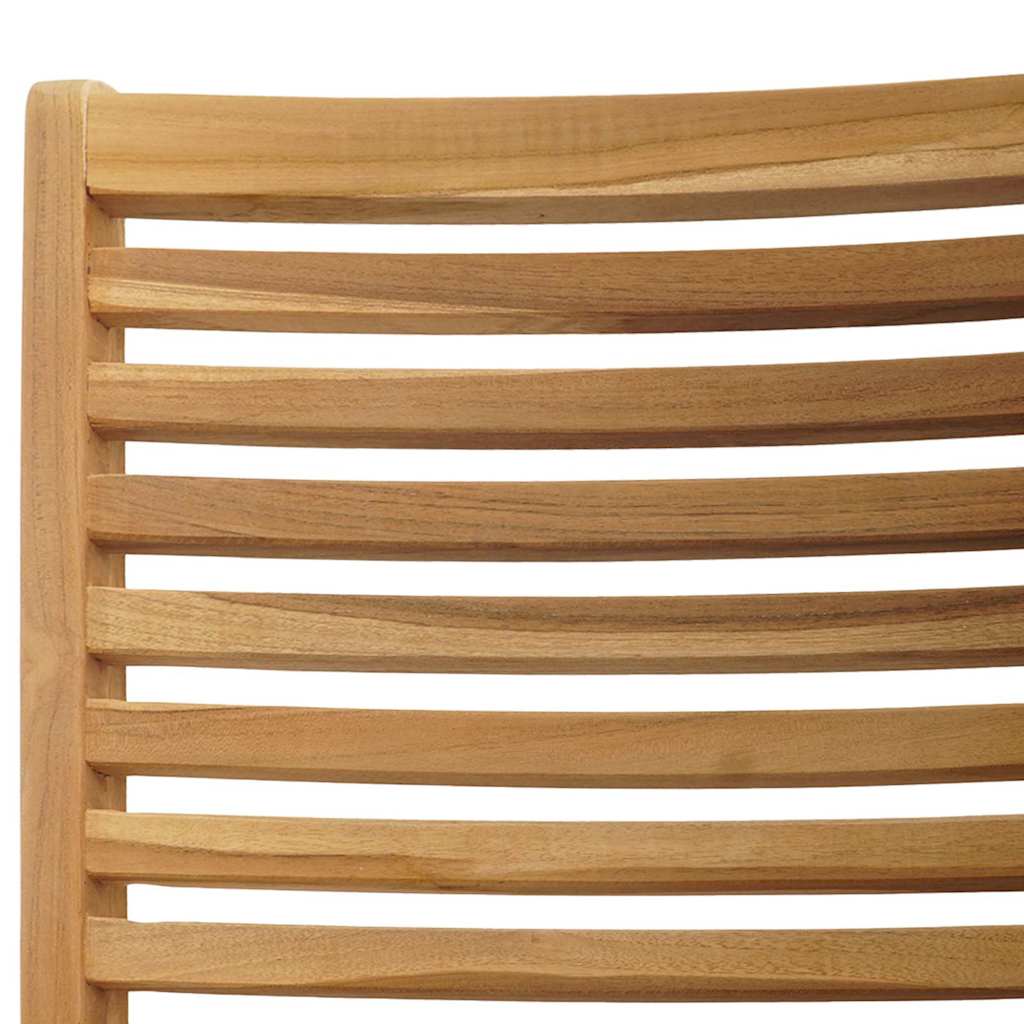 Garden Chair 6 pcs Brown 52 x 64.5 x 108 cm Solid teak wood