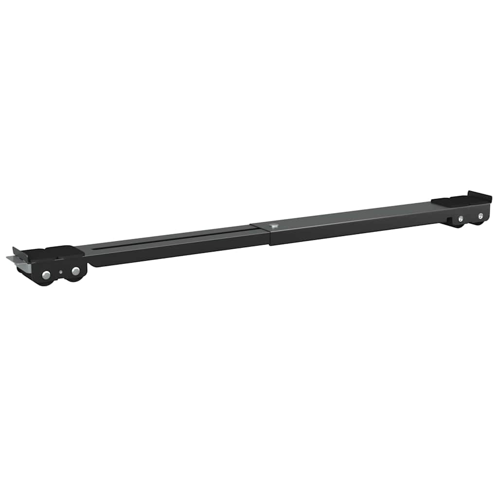 Washing Machine Base Manual 2 pcs Black 72 x 5 x 4,5 cm