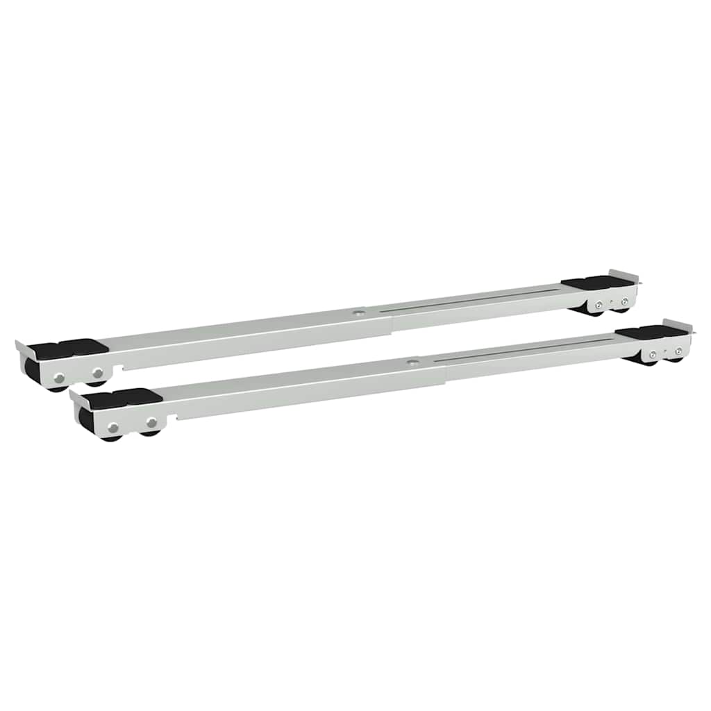 Washing Machine Base Manual 2 pcs Silver 72 x 5 x 4,5 cm