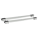 Washing Machine Base Manual 2 pcs Silver 72 x 5 x 4,5 cm