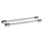 Washing Machine Base Manual 2 pcs Silver 72 x 5 x 4,5 cm
