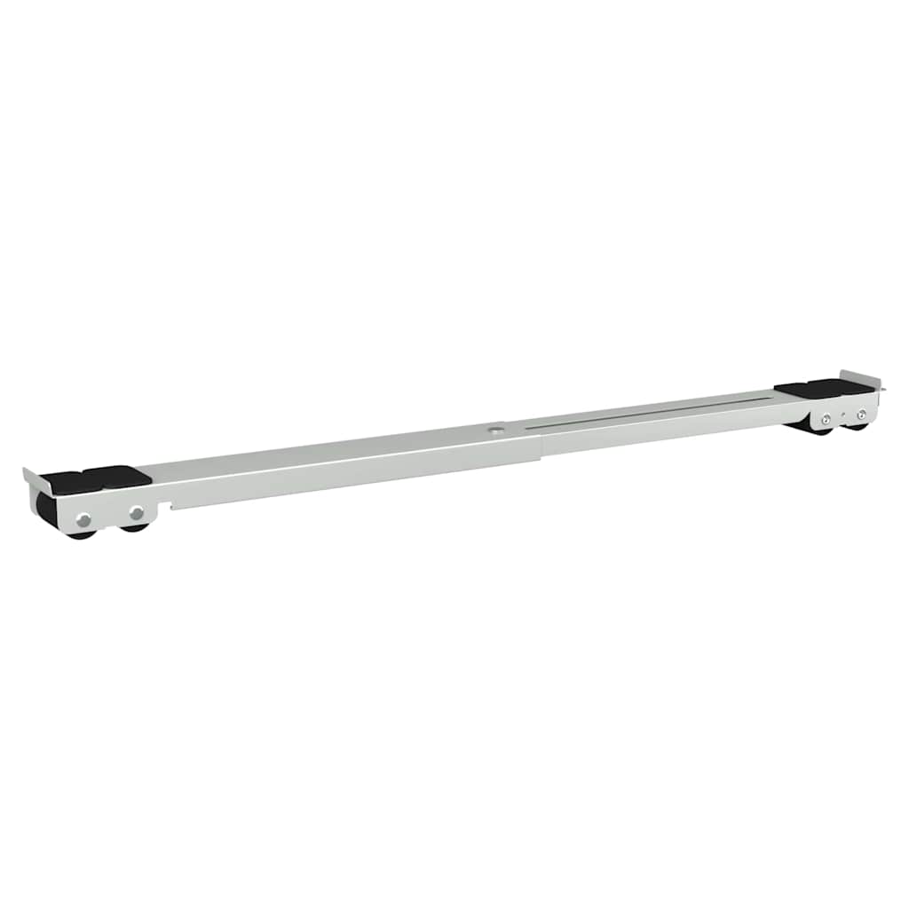 Washing Machine Base Manual 2 pcs Silver 72 x 5 x 4,5 cm